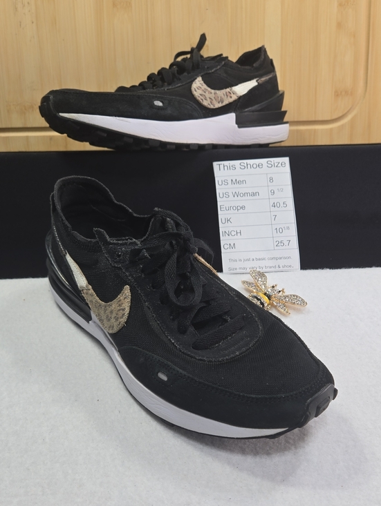Nike Shoes - Nike Woman's Waffle One SE "Black Leopard" DJ9776-001